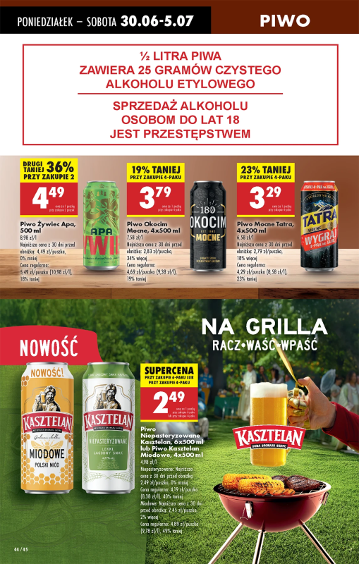 Biedronka - gazetka promocyjna Od poniedziałku od poniedziałku 30.06 do niedzieli 06.07 - strona 60