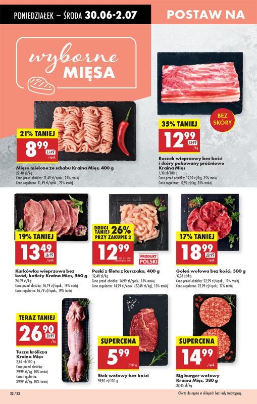 Biedronka - gazetka promocyjna Od poniedziałku od poniedziałku 30.06 do niedzieli 06.07 - strona 32