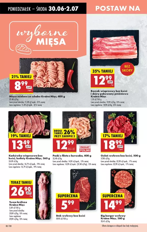 Biedronka - gazetka promocyjna Od poniedziałku od poniedziałku 30.06 do niedzieli 06.07 - strona 32