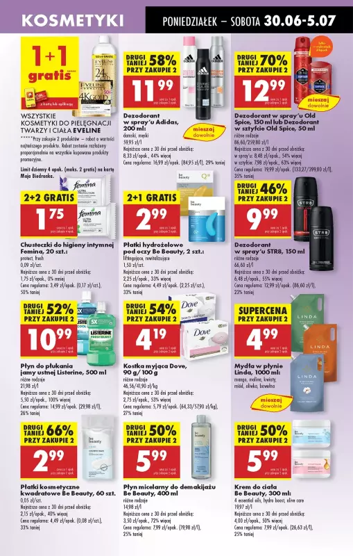 Biedronka - gazetka promocyjna Od poniedziałku od poniedziałku 30.06 do niedzieli 06.07 - strona 63
