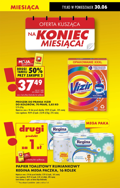 Biedronka - gazetka promocyjna Od poniedziałku od poniedziałku 30.06 do niedzieli 06.07 - strona 9