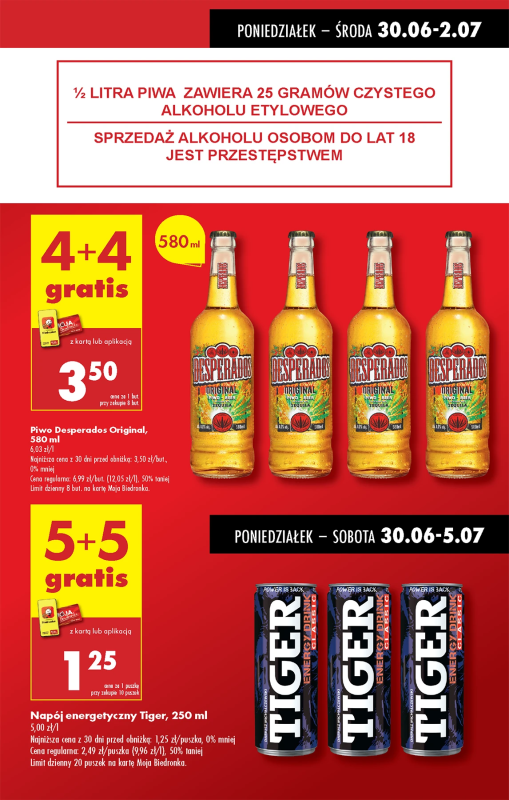 Biedronka - gazetka promocyjna Od poniedziałku od poniedziałku 30.06 do niedzieli 06.07 - strona 17