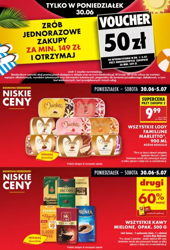 Biedronka - gazetka promocyjna Biedronkowe oszczędności   - strona 2