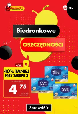 Biedronka - gazetka promocyjna Biedronkowe oszczędności od poniedziałku 30.06 do środy 02.07