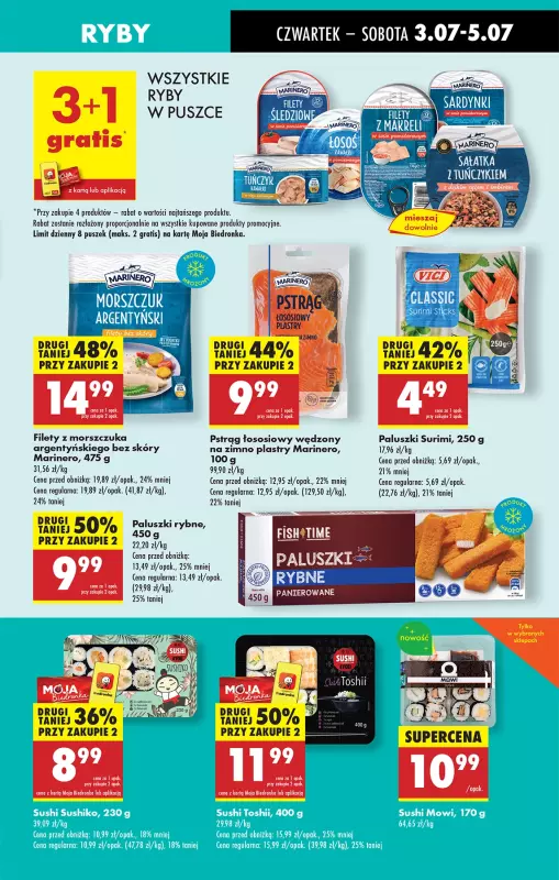 Biedronka - gazetka promocyjna Od czwartku od czwartku 03.07 do środy 09.07 - strona 27