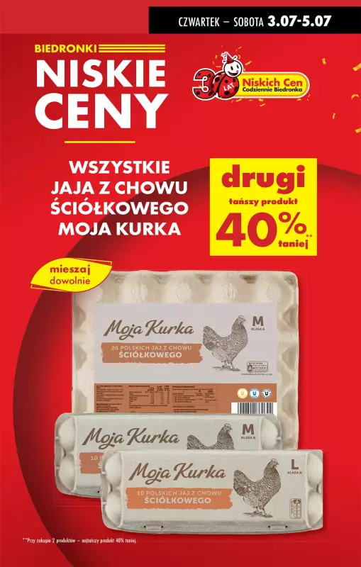 Biedronka - gazetka promocyjna Od czwartku od czwartku 03.07 do środy 09.07 - strona 15