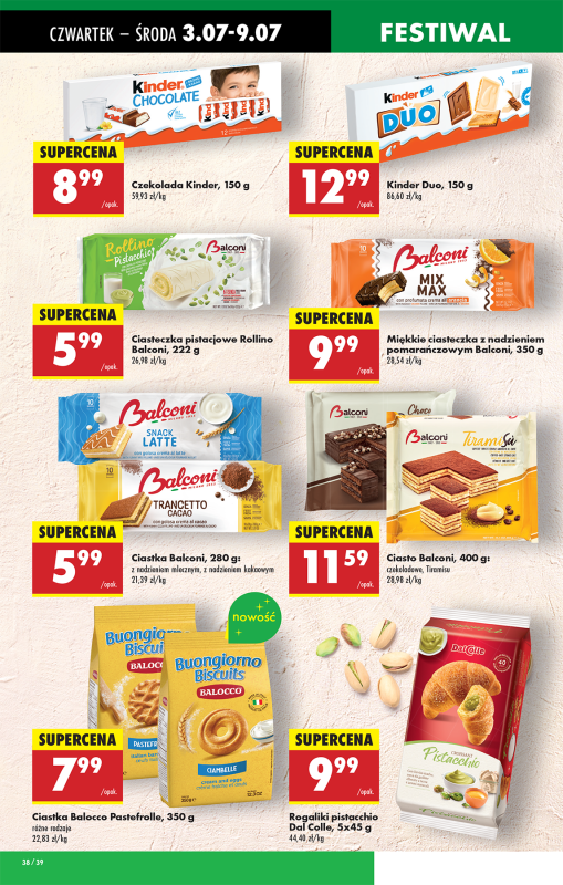 Biedronka - gazetka promocyjna Od czwartku od czwartku 03.07 do środy 09.07 - strona 40
