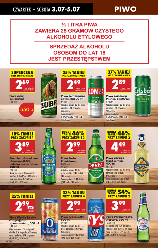 Biedronka - gazetka promocyjna Od czwartku od czwartku 03.07 do środy 09.07 - strona 52