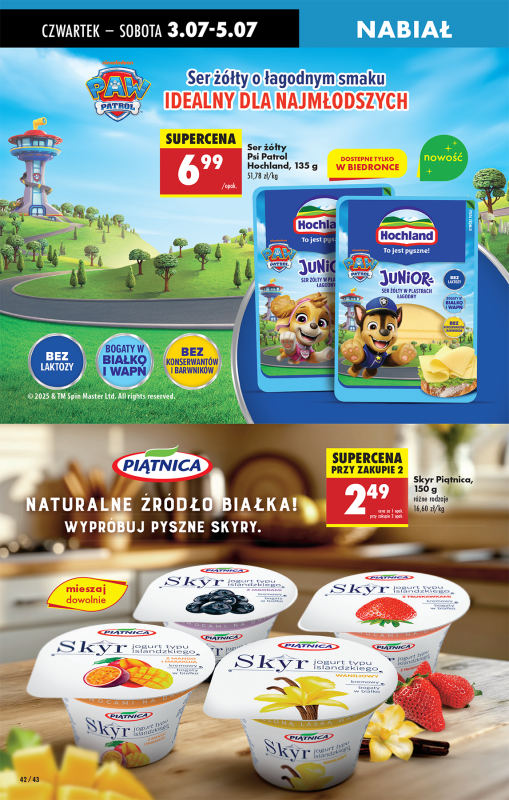 Biedronka - gazetka promocyjna Od czwartku od czwartku 03.07 do środy 09.07 - strona 44