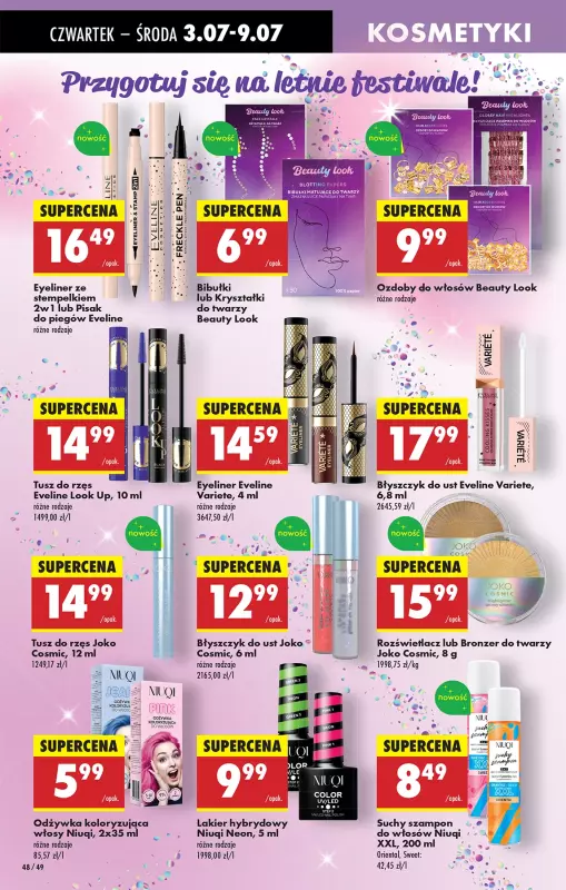 Biedronka - gazetka promocyjna Od czwartku od czwartku 03.07 do środy 09.07 - strona 54