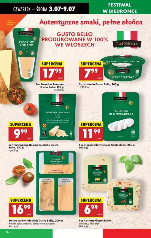 Biedronka - gazetka promocyjna Od czwartku od czwartku 03.07 do środy 09.07 - strona 42
