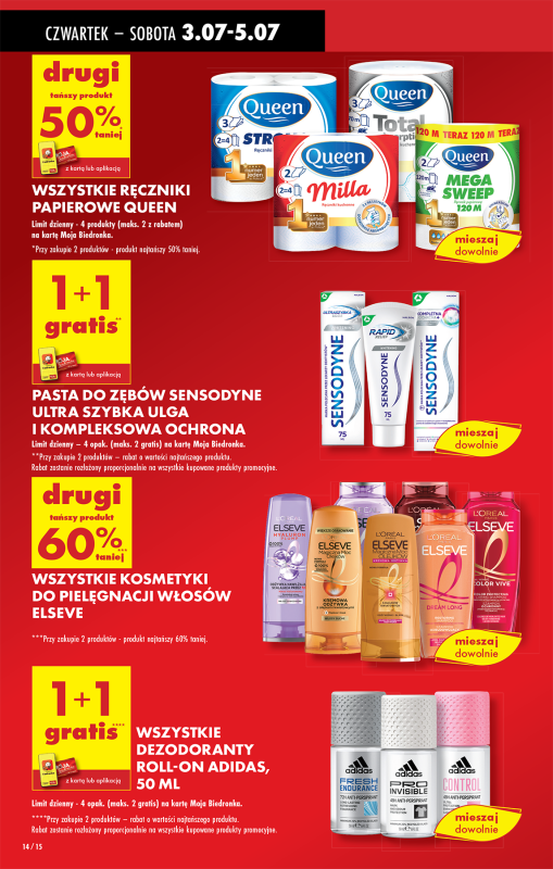 Biedronka - gazetka promocyjna Od czwartku od czwartku 03.07 do środy 09.07 - strona 16
