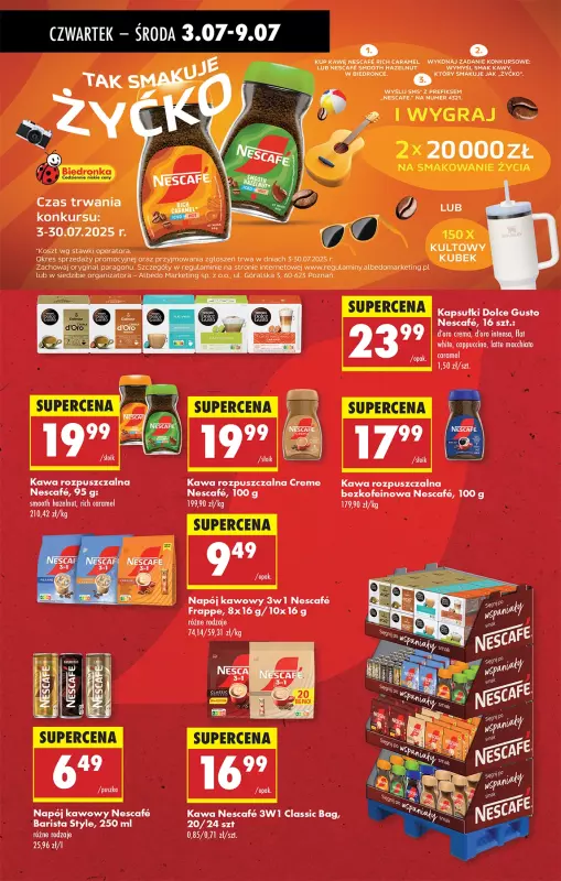 Biedronka - gazetka promocyjna Od czwartku od czwartku 03.07 do środy 09.07 - strona 48