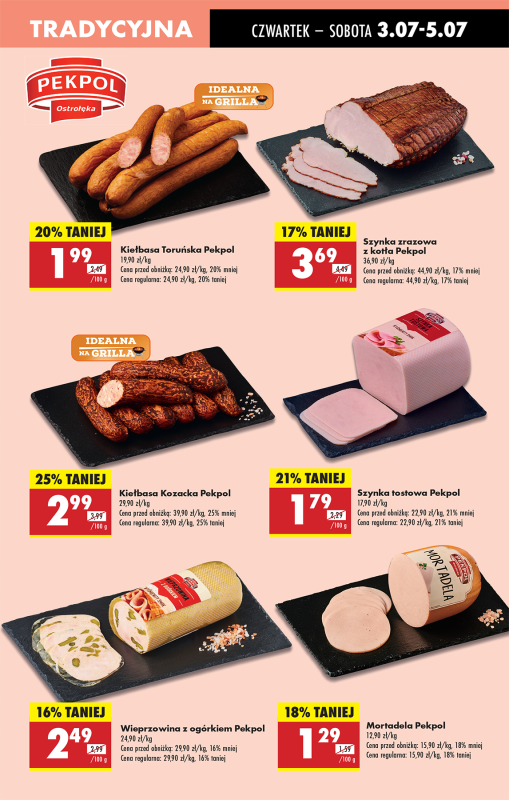 Biedronka - gazetka promocyjna Od czwartku, Z ladą tradycyjną od czwartku 03.07 do środy 09.07 - strona 23