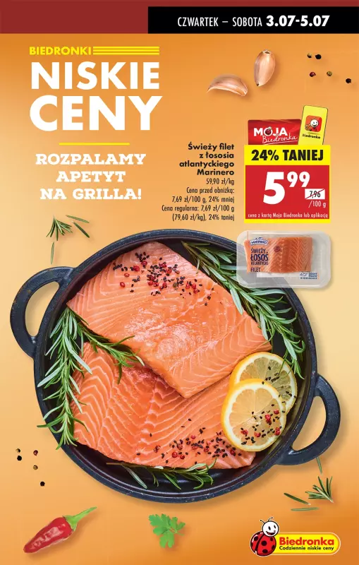 Biedronka - gazetka promocyjna Od czwartku, Z ladą tradycyjną od czwartku 03.07 do środy 09.07 - strona 7