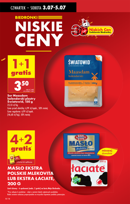 Biedronka - gazetka promocyjna Od czwartku, Z ladą tradycyjną od czwartku 03.07 do środy 09.07 - strona 14