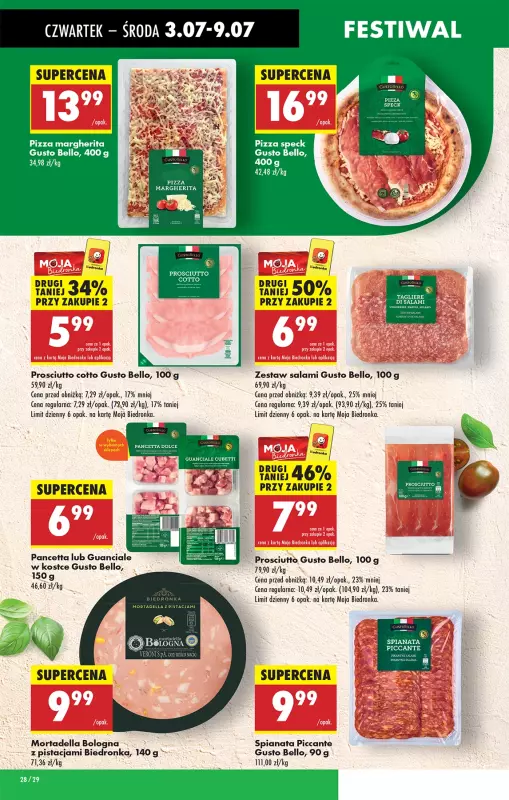 Biedronka - gazetka promocyjna Od czwartku, Z ladą tradycyjną od czwartku 03.07 do środy 09.07 - strona 30