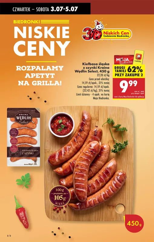 Biedronka - gazetka promocyjna Od czwartku, Z ladą tradycyjną od czwartku 03.07 do środy 09.07 - strona 4