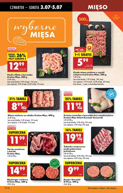 Biedronka - gazetka promocyjna Od czwartku, Z ladą tradycyjną od czwartku 03.07 do środy 09.07 - strona 24