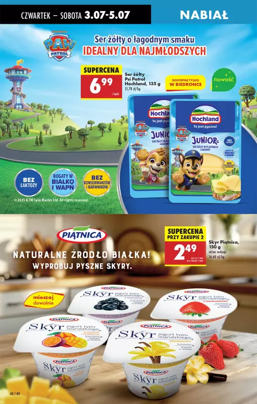 Biedronka - gazetka promocyjna Od czwartku, Z ladą tradycyjną od czwartku 03.07 do środy 09.07 - strona 44