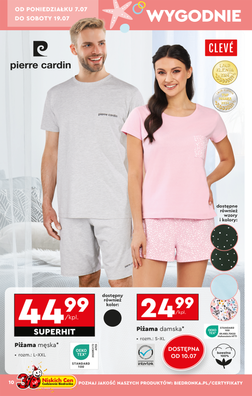 Biedronka - gazetka promocyjna Okazje tygodnia od poniedziałku 07.07 do środy 23.07 - strona 12