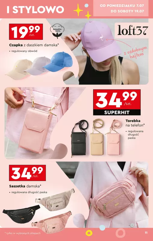 Biedronka - gazetka promocyjna Okazje tygodnia od poniedziałku 07.07 do środy 23.07 - strona 13