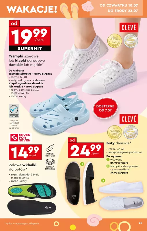 Biedronka - gazetka promocyjna Okazje tygodnia od poniedziałku 07.07 do środy 23.07 - strona 27