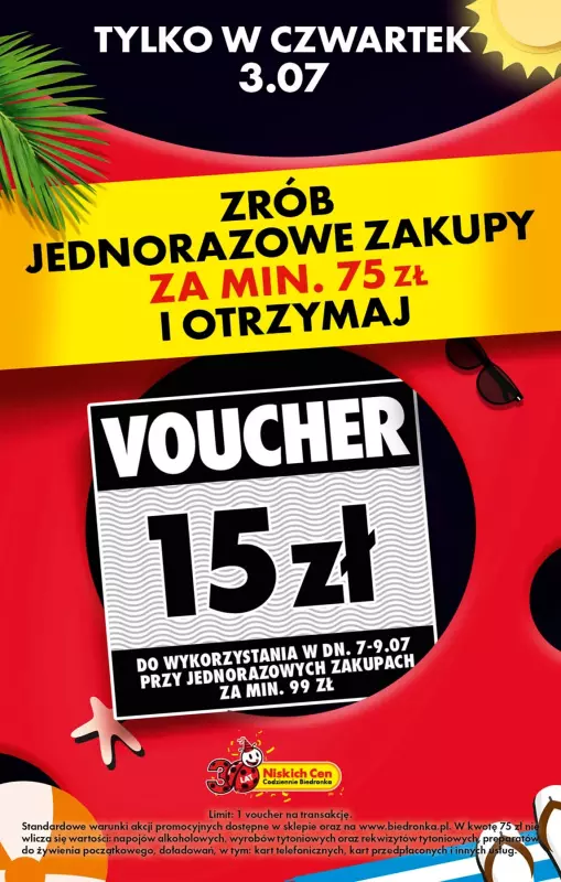 Biedronka - gazetka promocyjna Tani weekend w Biedronce   - strona 3