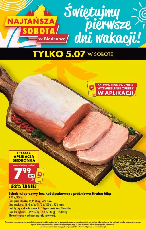 Biedronka - gazetka promocyjna Najtańsza sobota   - strona 2