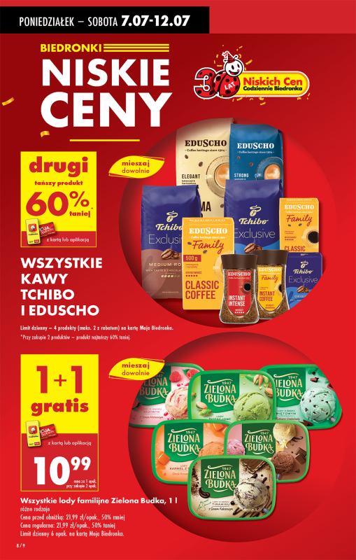 Biedronka - gazetka promocyjna Od poniedziałku od poniedziałku 07.07 do niedzieli 13.07 - strona 8