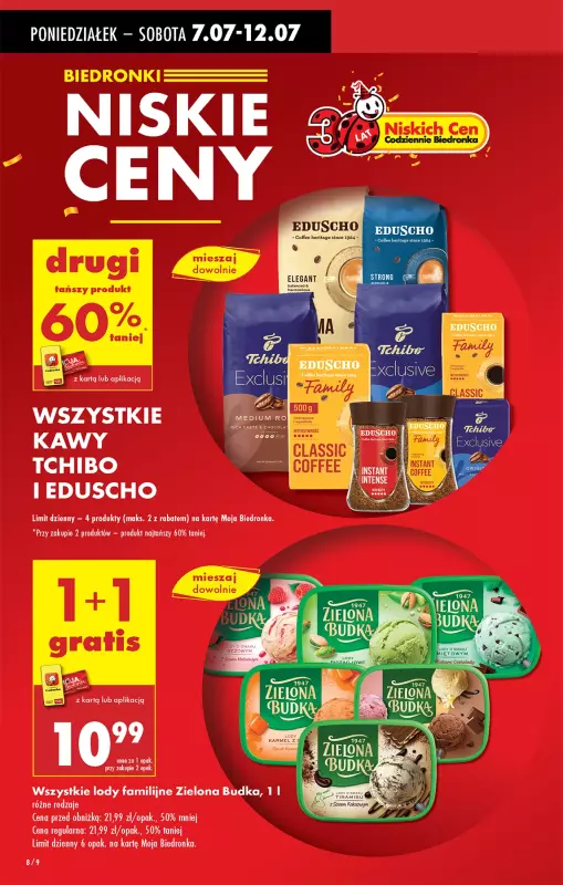 Biedronka - gazetka promocyjna Od poniedziałku od poniedziałku 07.07 do niedzieli 13.07 - strona 8