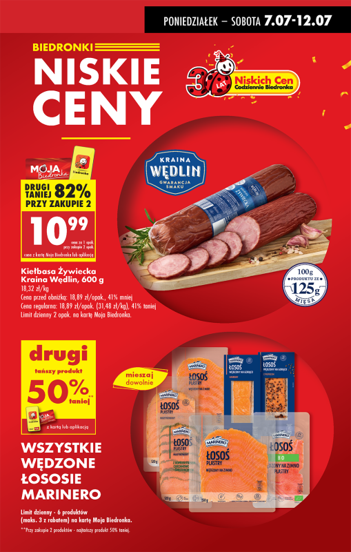 Biedronka - gazetka promocyjna Od poniedziałku od poniedziałku 07.07 do soboty 12.07 - strona 7