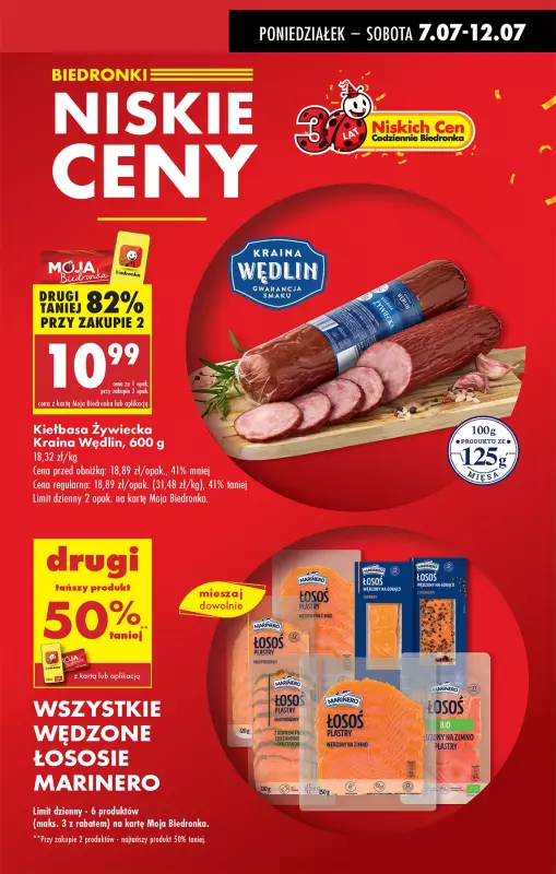 Biedronka - gazetka promocyjna Od poniedziałku od poniedziałku 07.07 do soboty 12.07 - strona 7