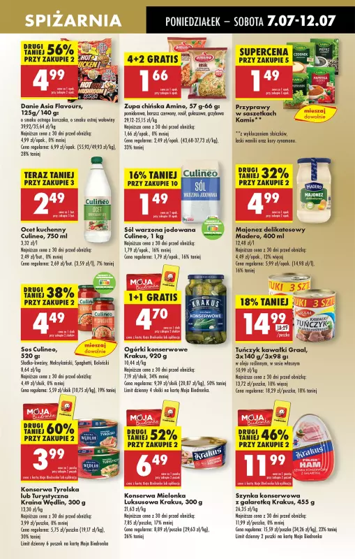 Biedronka - gazetka promocyjna Od poniedziałku od poniedziałku 07.07 do niedzieli 13.07 - strona 47