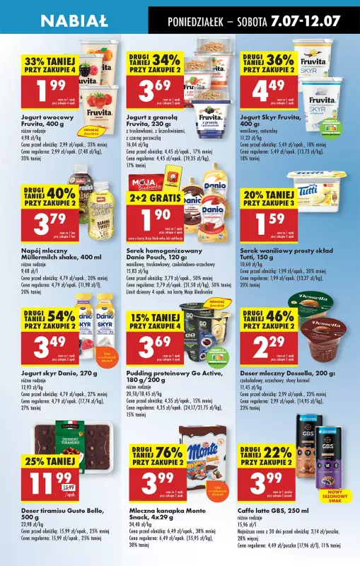 Biedronka - gazetka promocyjna Od poniedziałku od poniedziałku 07.07 do niedzieli 13.07 - strona 39