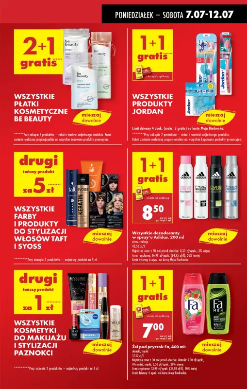 Biedronka - gazetka promocyjna Od poniedziałku od poniedziałku 07.07 do niedzieli 13.07 - strona 13