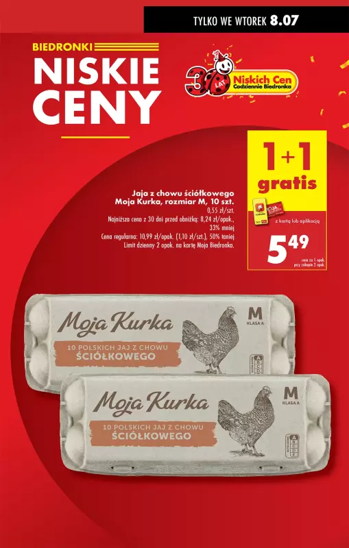 Biedronka - gazetka promocyjna Od poniedziałku   - strona 3