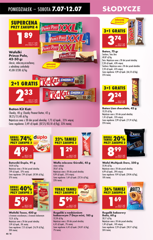 Biedronka - gazetka promocyjna Od poniedziałku od poniedziałku 07.07 do soboty 12.07 - strona 54