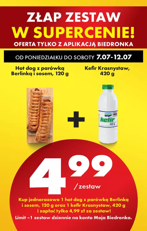 Biedronka - gazetka promocyjna Od poniedziałku, Z ladą tradycyjną od poniedziałku 07.07 do soboty 12.07 - strona 14