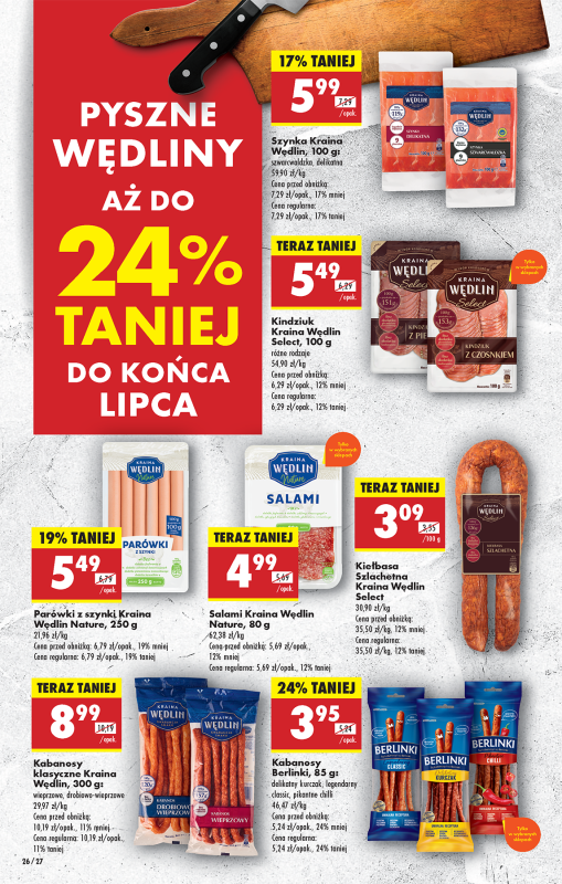 Biedronka - gazetka promocyjna Od poniedziałku, Z ladą tradycyjną od poniedziałku 07.07 do niedzieli 13.07 - strona 36
