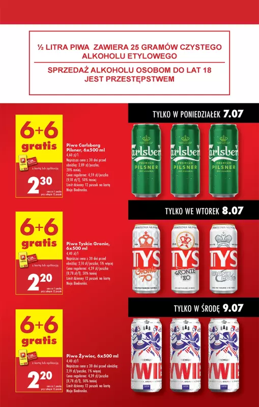 Biedronka - gazetka promocyjna Od poniedziałku, Z ladą tradycyjną od poniedziałku 07.07 do niedzieli 13.07 - strona 11