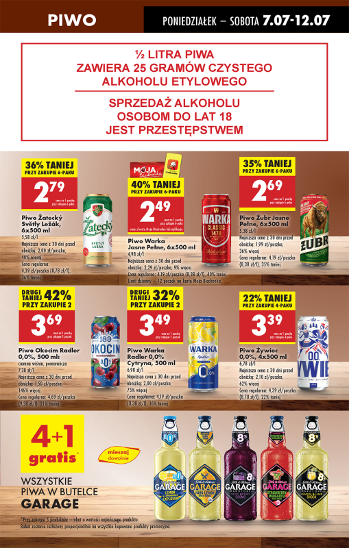 Biedronka - gazetka promocyjna Od poniedziałku, Z ladą tradycyjną od poniedziałku 07.07 do niedzieli 13.07 - strona 61