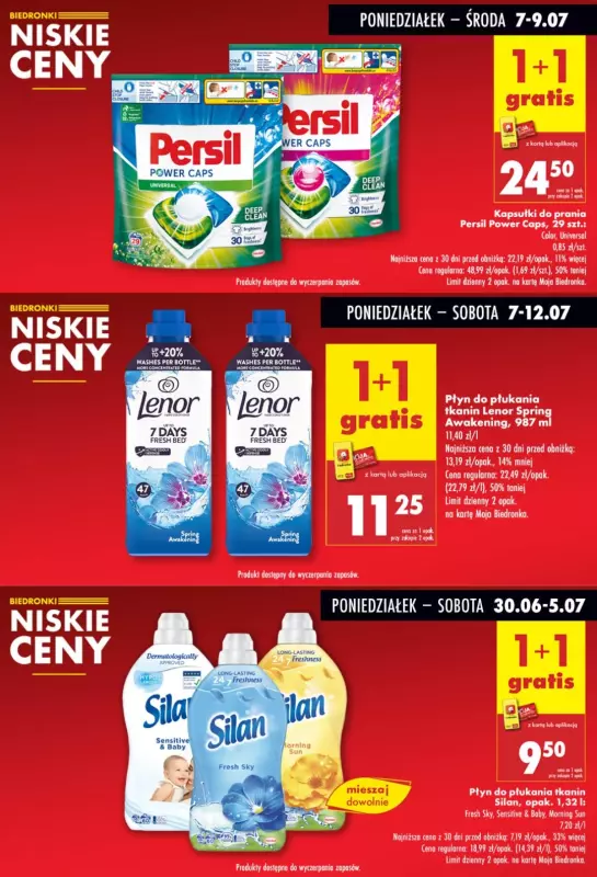Biedronka - gazetka promocyjna Biedronkowe oszczędności od poniedziałku 07.07 do środy 09.07 - strona 9