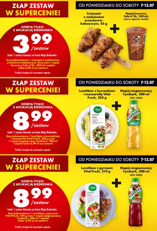 Biedronka - gazetka promocyjna Biedronkowe oszczędności od poniedziałku 07.07 do środy 09.07 - strona 7