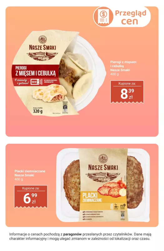 Biedronka - gazetka promocyjna Produkty na PYSZNY OBIAD - przegląd cen od czwartku 10.07 do soboty 12.07 - strona 14
