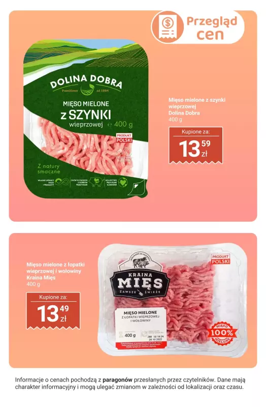Biedronka - gazetka promocyjna Produkty na PYSZNY OBIAD - przegląd cen   - strona 3