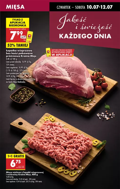 Biedronka - gazetka promocyjna Od czwartku od czwartku 10.07 do środy 16.07 - strona 25