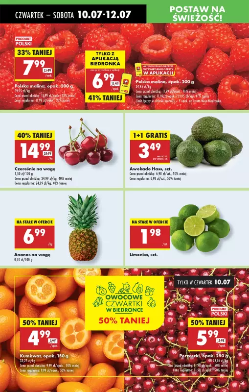 Biedronka - gazetka promocyjna Od czwartku od czwartku 10.07 do środy 16.07 - strona 23