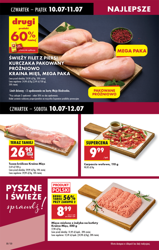 Biedronka - gazetka promocyjna Od czwartku od czwartku 10.07 do środy 16.07 - strona 24