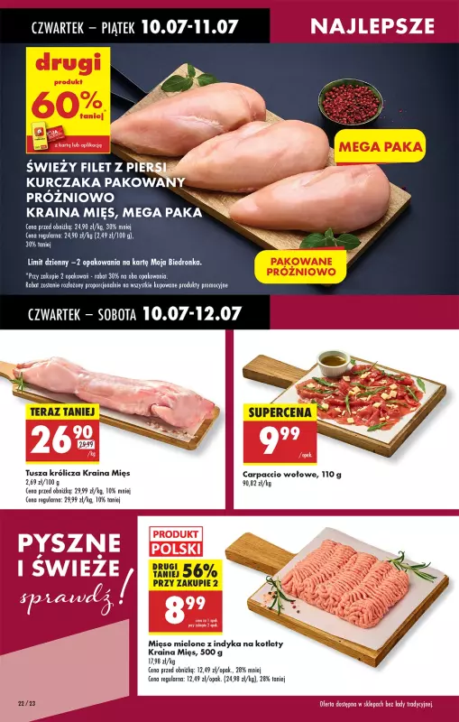 Biedronka - gazetka promocyjna Od czwartku od czwartku 10.07 do środy 16.07 - strona 24